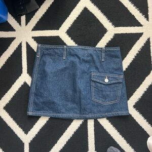 Zara Denim Mini Skirt
